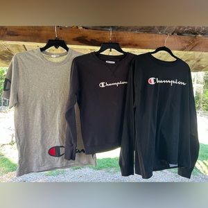 3 Champion items size M